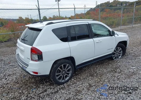 2015 Jeep Compass Limited from USA, damaged, VIN 1C4NJDCB1FD202726